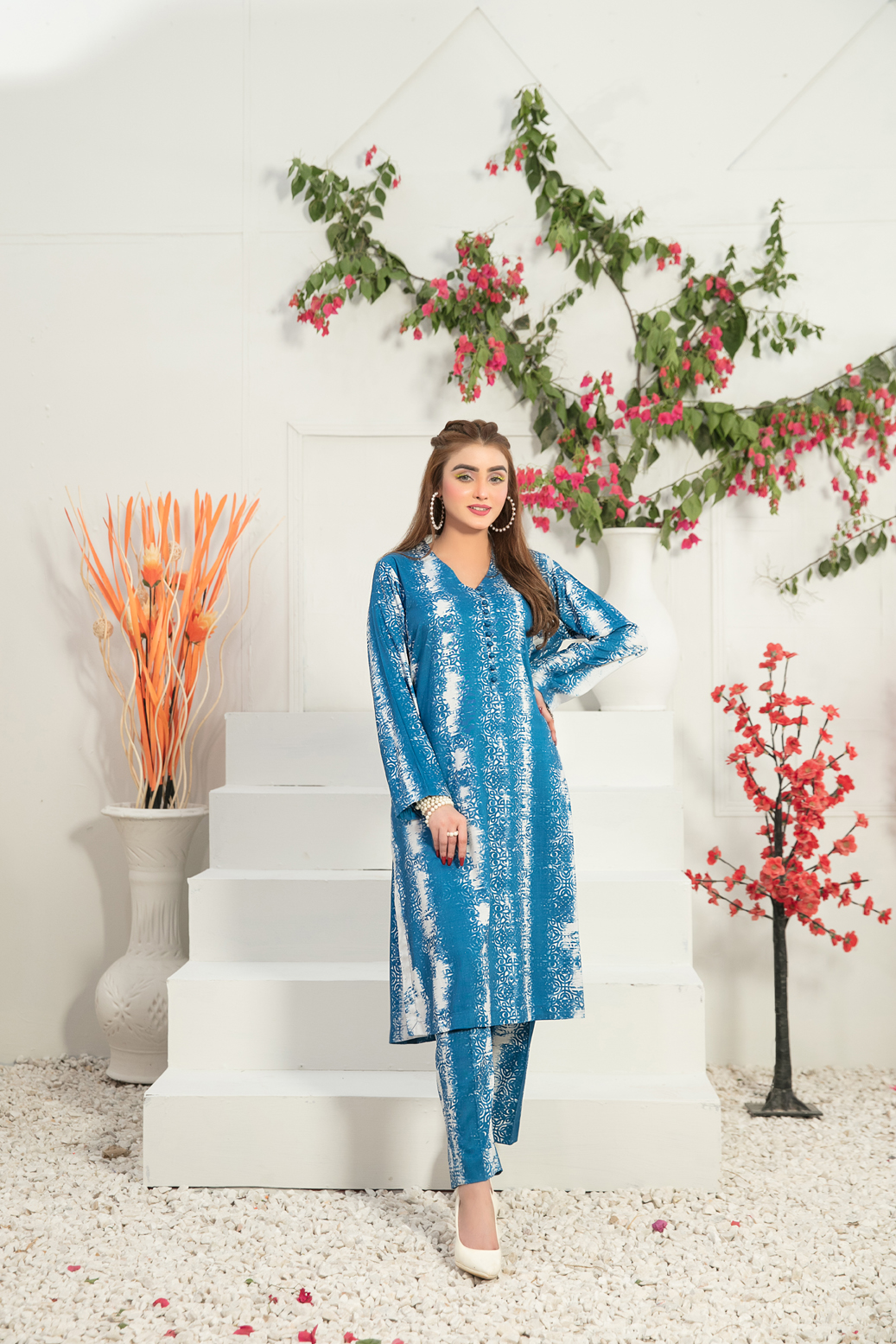 Unstitched pakistani 2024 clothes uk