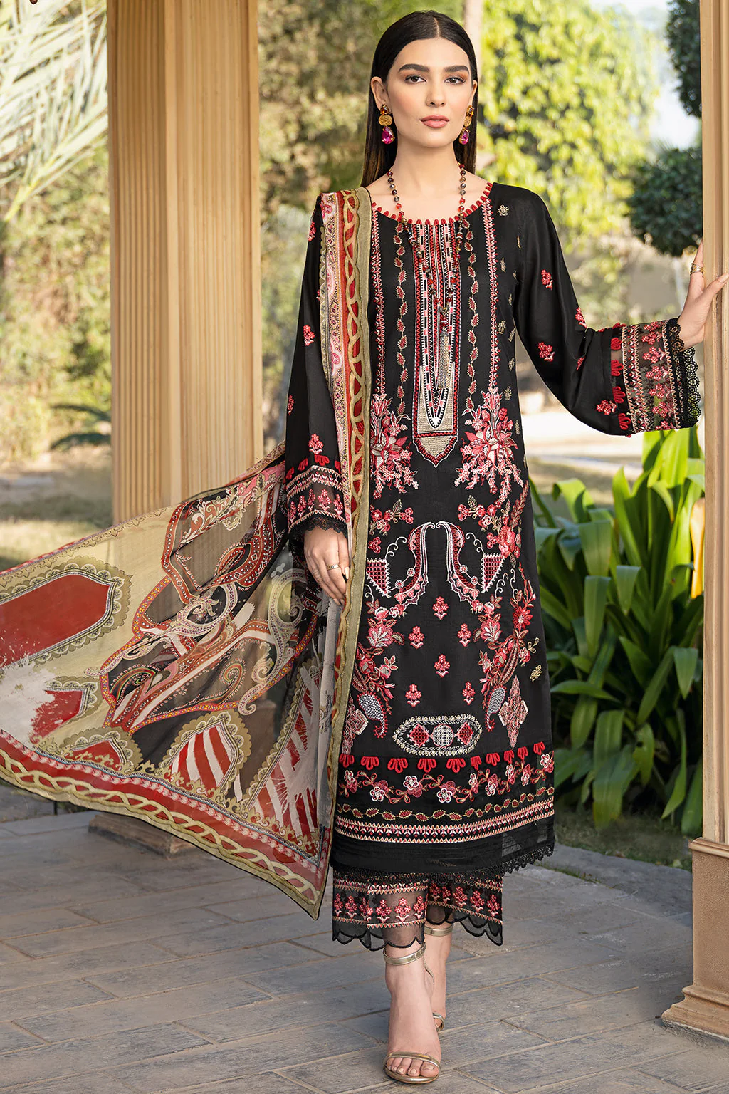 Andaaz by Ramsha Vol 4 unstitched Z-403 Khawabeeda-Pakistani Clothes