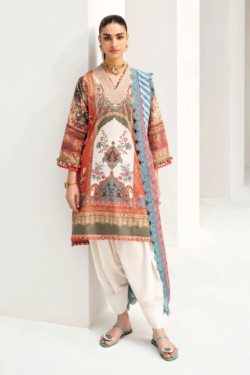 Sana Safinaz Muzlin Spring 2023 22a Khawabeeda-Pakistani Clothes