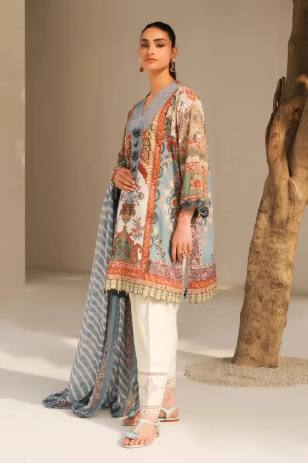 Elegant Sana Safinaz Luxury Lawn Suit 2021