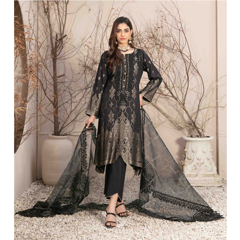 Sahiba D-1434 Embroidered Digital Print Dupatta