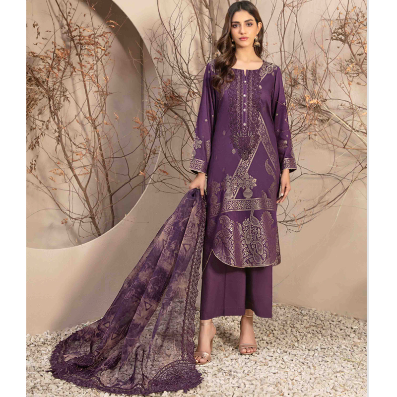 Sahiba D-1438 Embroidered Digital Print Dupatta