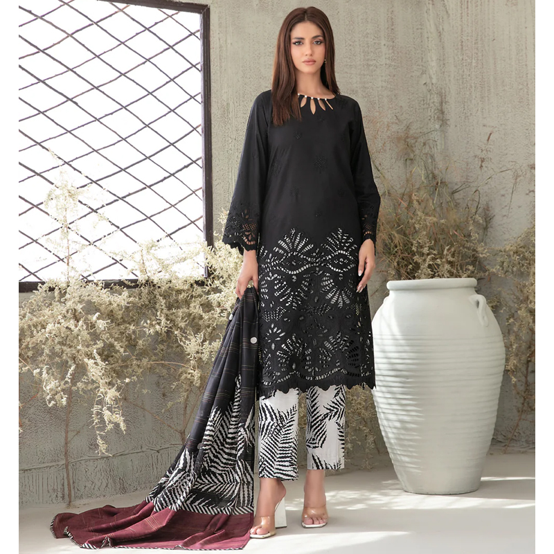 Husniye D-3757 Digital Printed Shawl Dupatta