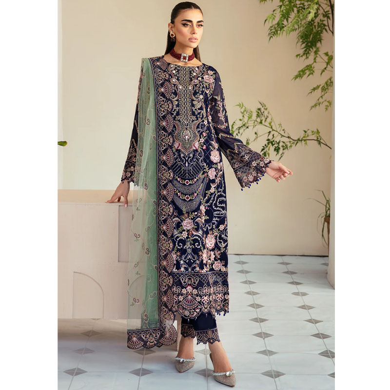 Dastoor Chiffon Collection by Ramsha P – 110