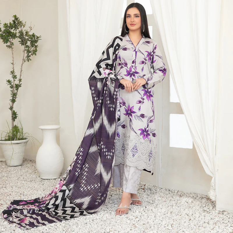 Harika D-4055 Shawl Digital Print Dupatta