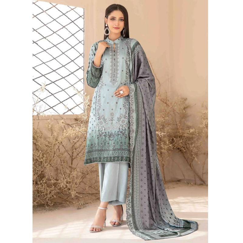 Zahak D-5281 Embroidered Khaddar Digital Print