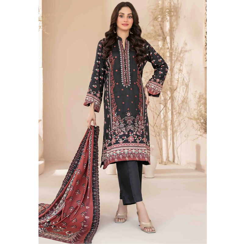 Zahak D-5282 Embroidered Khaddar Digital Print