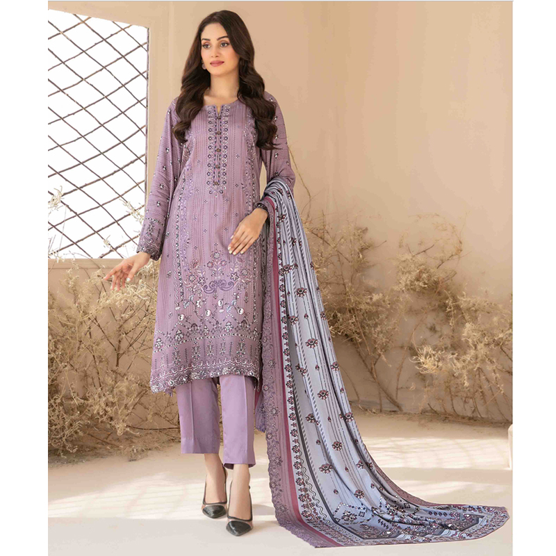 Zahak D-5283 Embroidered Khaddar Digital Print