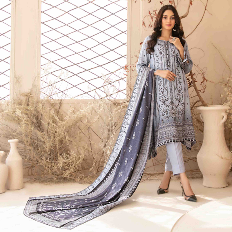 Zahak D-5287 Embroidered Khaddar Digital Print