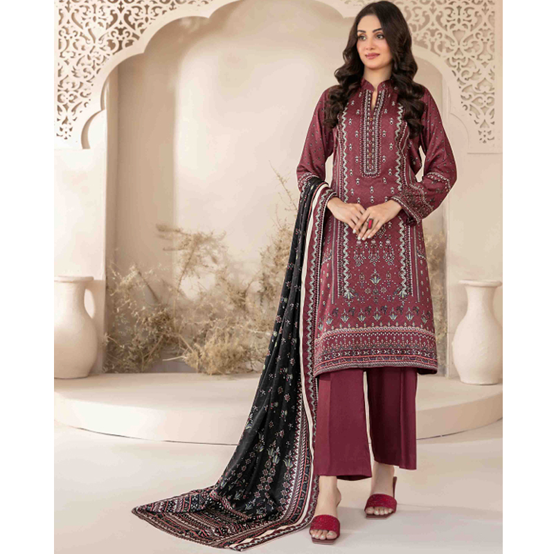 Zahak D-5289 Embroidered Khaddar Digital Print