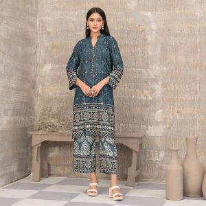 Saliha D-5412 Staple Jacquard Digital Print