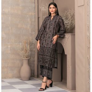 Saliha D-5413 Staple Jacquard Digital Print