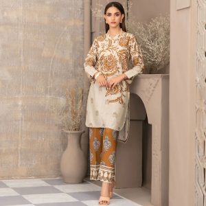 Saliha D-5414 Staple Jacquard Digital Print