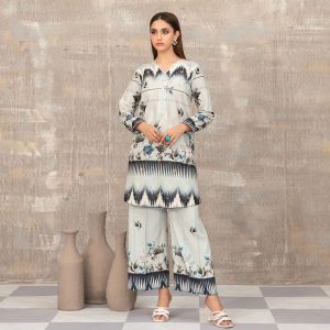 Saliha D-5420 Staple Jacquard Digital Print