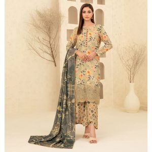 Tarba D-5466 Digital Print Shawl Dupatta