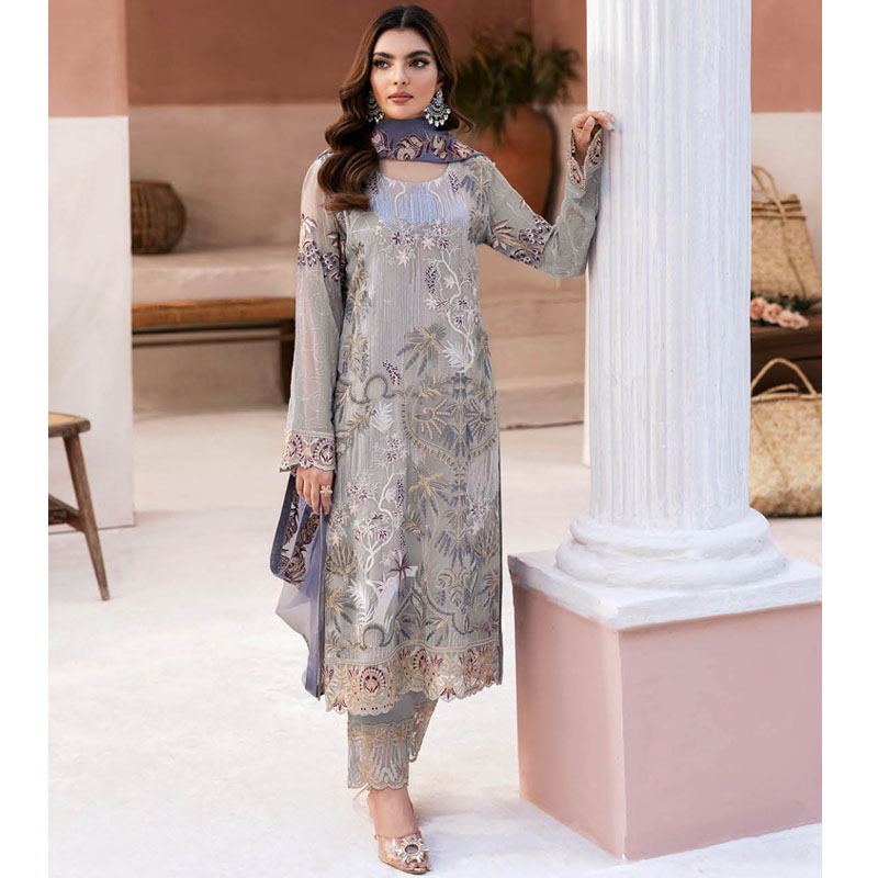 Arzoo By Ramsha Chiffon'24 U-102